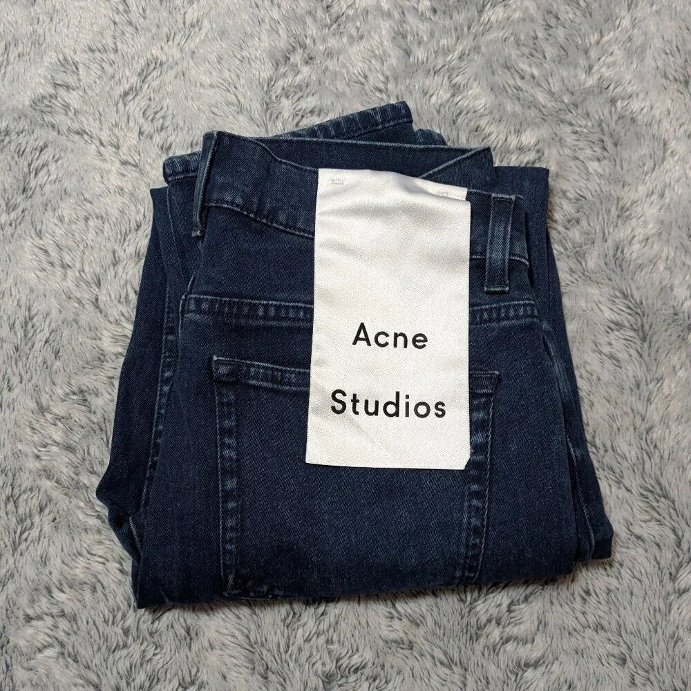 NEW Acne Blue Jeans Ace Abyss Men Skinny Leg Size 28
